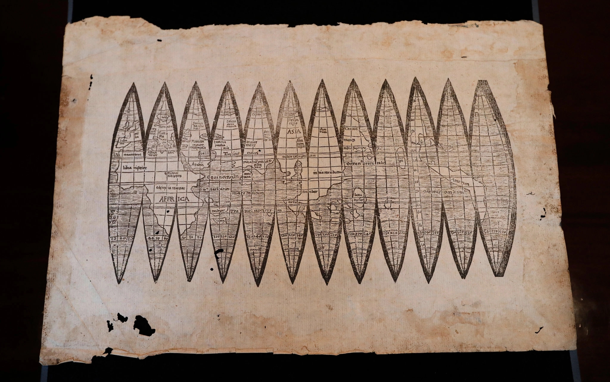 Rare First Map of America Fake | SoCalGIS.org