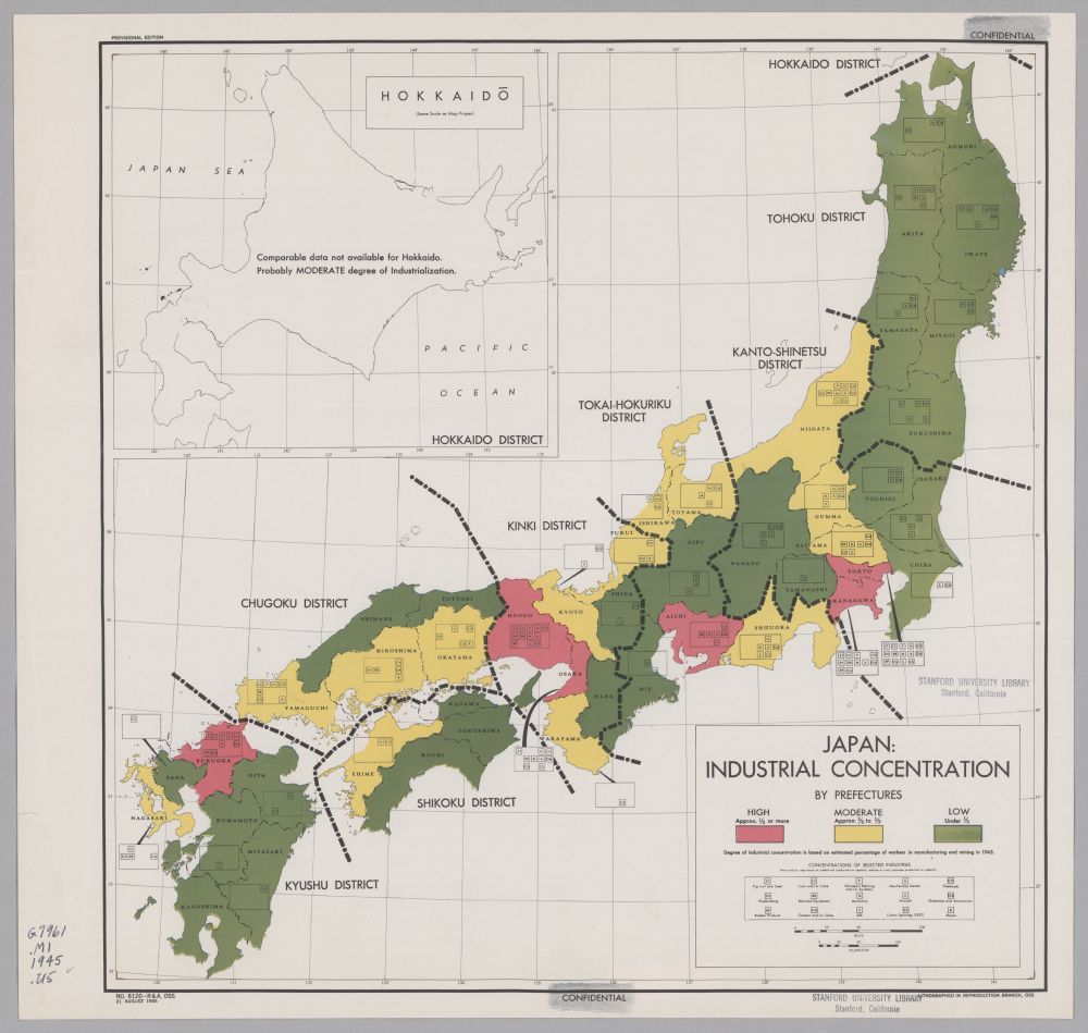 WWII Office of Strategic Services Maps | SoCalGIS.org